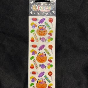 Vintage Sandylion Halloween Stickers NIP journal scrapbook